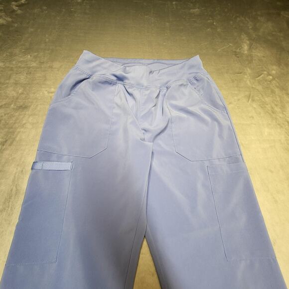 Dickies Pants Womens Medium DK005P Cargo Scrub Workwear Stretch Petite Nursing - Picture 2 of 10